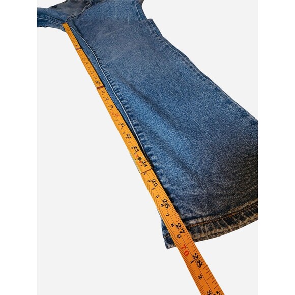 Hot Topic Wide Leg Cargo Jeans Size 9 Y2K Utility Denim Grunge Streetwear - Picture 5 of 8